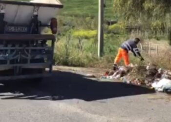 Cirò, rimossi 70 quintali di rifiuti lungo la SS106: Anas e Comune installano telecamere per prevenire nuovi abbandoni