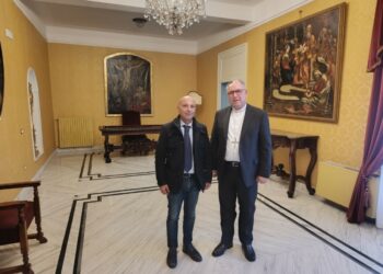 Incontro tra il Circolo Ibis e S.E. Mons. Torriani, Arcivescovo di Crotone – Santa Severina