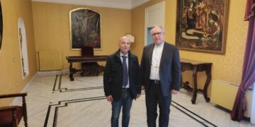 Incontro tra il Circolo Ibis e S.E. Mons. Torriani, Arcivescovo di Crotone – Santa Severina