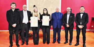 L’A.N.I.O.C. consegna attestati di Merito all’Orchestra di Fiati “Leonardo Vinci” di Roccabernarda e a suoi componenti