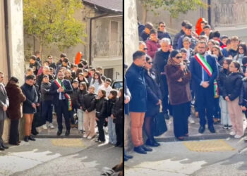 Petilia Policastro, inaugurata a Pagliarelle la Pietra d’Inciampo per Lea Garofalo