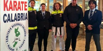 I tecnici dell’ASD Martial Kroton Ryu presenti al 59° Corso di aggiornamento insegnanti tecnici 2025