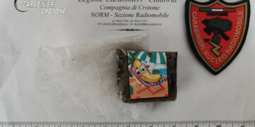 Crotone, arrestato spacciatore: i Carabinieri lo sorprendono con hashish nascosto tra gli ortaggi nella sua abitazione