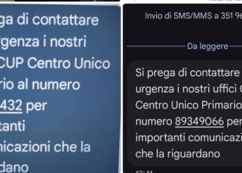 ASP Crotone avverte: continuano le truffe via SMS, non richiamare numeri sospetti e denunciare subito