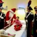 Crotone, il Babbo Natale dei Carabinieri porta sorrisi e doni ai piccoli pazienti della Pediatria dell’Ospedale San Giovanni di Dio
