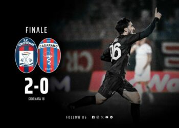 Calcio, Serie C, 18a giornata: Crotone vs Casarano 2-0