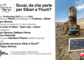 Sibari e Thurii, nuovi scavi e nuove domande: giovedì 18 dicembre open day al Parco archeologico della Sibaritide