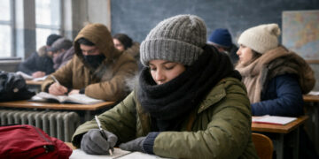 Al gelo sui banchi: riscaldamenti fuori uso da una settimana al Liceo Classico Pitagora di Crotone