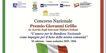 Annuncio cerimonia premiazione scuole vincitrici undicesima edizione, Premio Nazionale Giovanni Grillo in ricordo degli Internati Militari Italiani