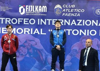 Lotta olimpica: Enrico Megna dell’AKC oro al Torneo Internazionale Antonio Pasi nella categoria U15