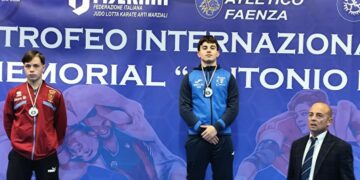 Lotta olimpica: Enrico Megna dell’AKC oro al Torneo Internazionale Antonio Pasi nella categoria U15