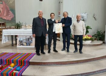 L’A.N.I.O.C. di Crotone onora il Cav. Massimiliano Baffa di Cotronei