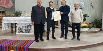 L’A.N.I.O.C. di Crotone onora il Cav. Massimiliano Baffa di Cotronei