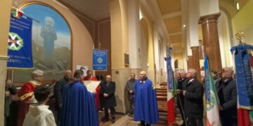 L’A.N.I.O.C. di Crotone onorata di consegnare riconoscimenti a San Massimiliano Maria Kolbe a Terranegra di Padova