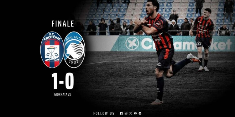 Calcio, Serie C, 25a giornata: Crotone vs Atalanta U23 1-0