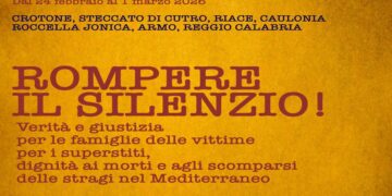 Carovana per una Calabria aperta e solidale: a Crotone, Cutro e in Calabria cinque giorni di memoria, diritti e partecipazione