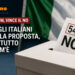 Referendum, vince il NO: 54% degli italiani boccia la proposta, rimane tutto così com’è