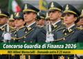 Guardia di Finanza: concorso per titoli ed esami per l’ammissione di 983 allievi marescialli al 98° corso – anno accademico 2026/2027