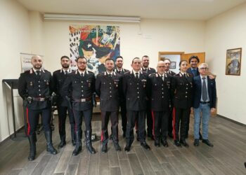 Carabinieri, al Comando Provinciale di Crotone consegnati i nuovi gradi a Brigadieri e Marescialli Ordinari