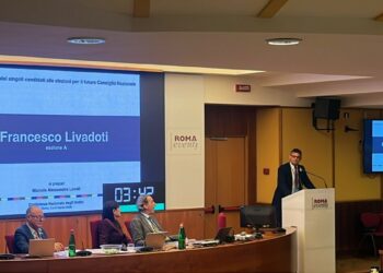 Ordine degli Architetti, Livadoti candidato al Consiglio Nazionale: per l’Ordine una pagina di storia